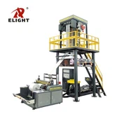 Máquina sopradora de filme HDPE